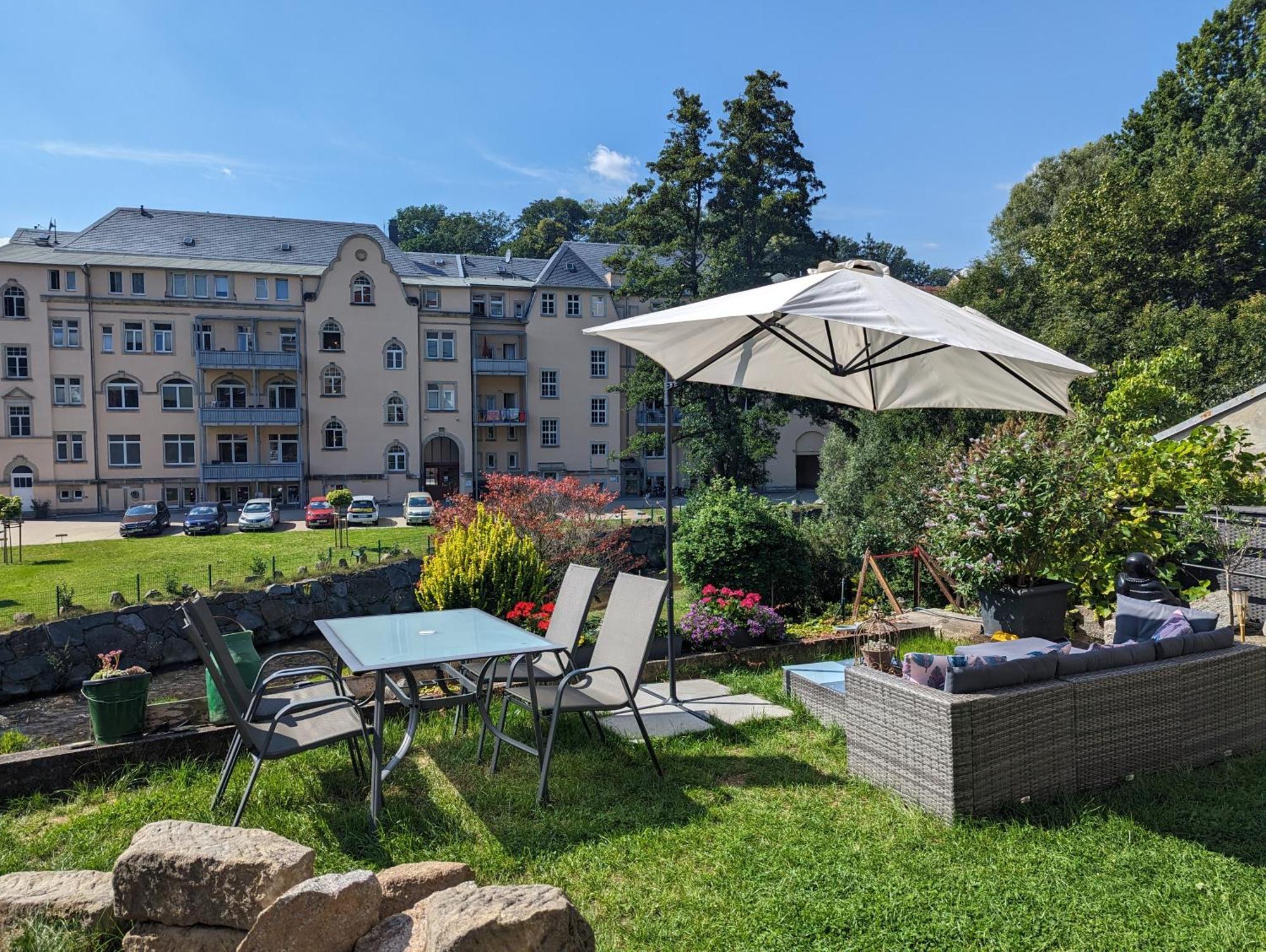Uo2 - Urlaubsmagie - Garten, Whirlpool, Sauna Διαμέρισμα Sebnitz Εξωτερικό φωτογραφία