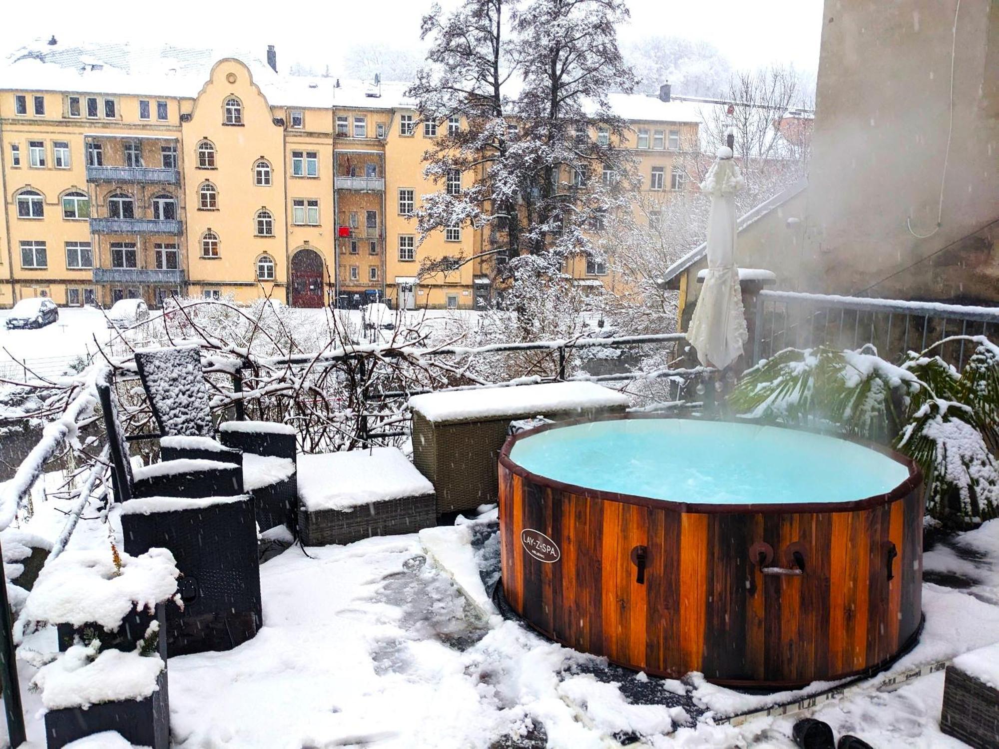 Uo2 - Urlaubsmagie - Garten, Whirlpool, Sauna Διαμέρισμα Sebnitz Εξωτερικό φωτογραφία