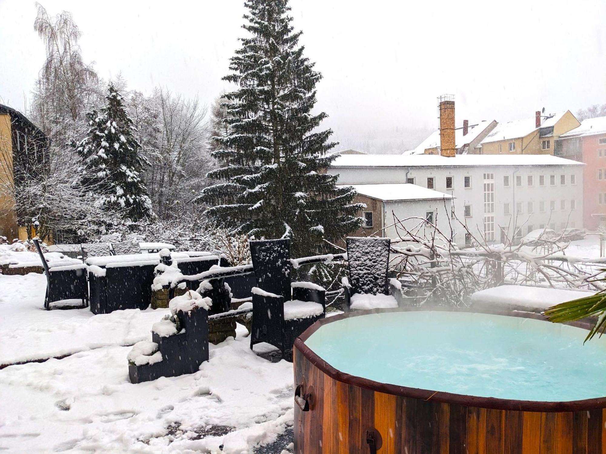 Uo2 - Urlaubsmagie - Garten, Whirlpool, Sauna Διαμέρισμα Sebnitz Εξωτερικό φωτογραφία