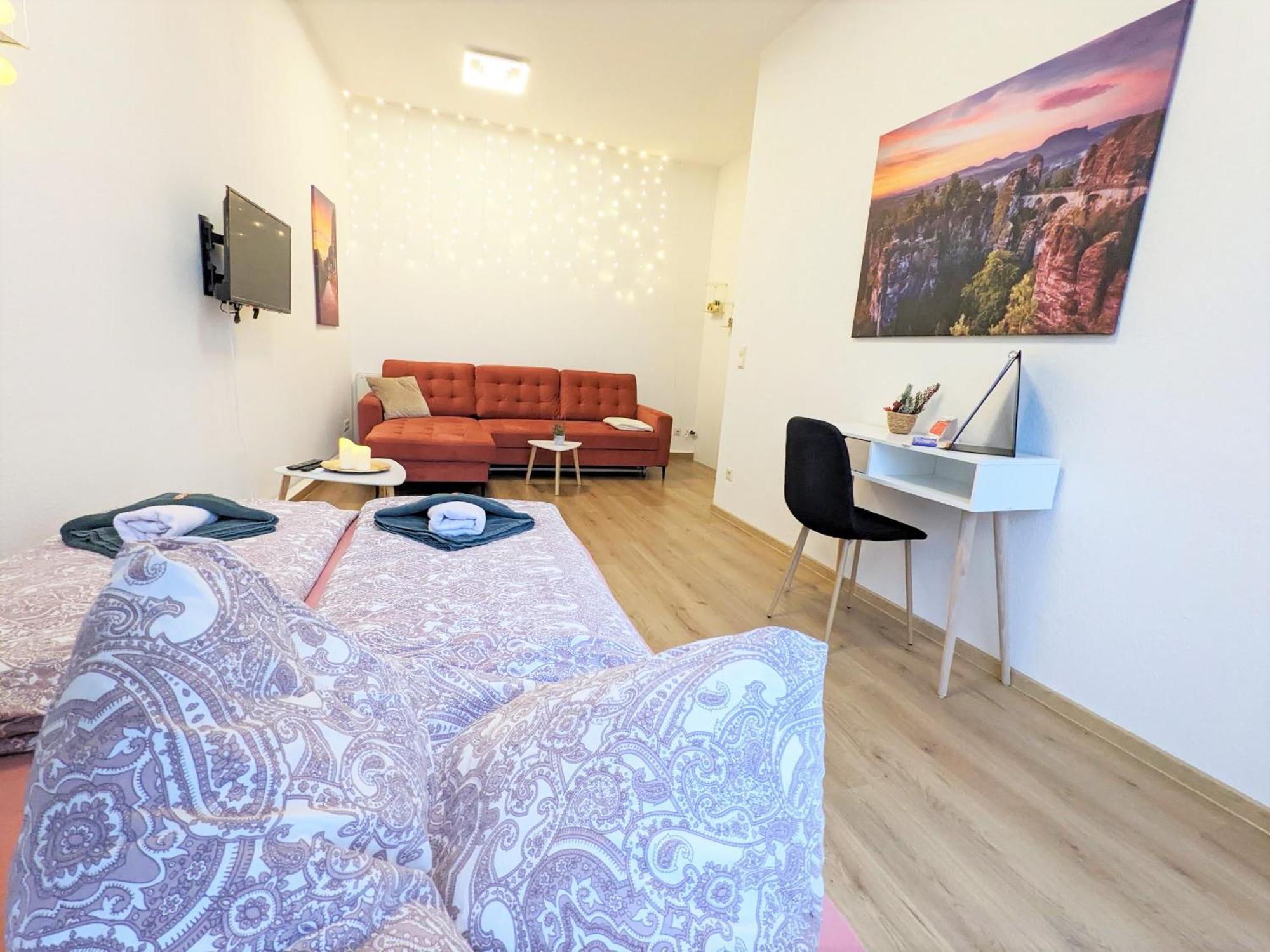 Uo2 - Urlaubsmagie - Garten, Whirlpool, Sauna Διαμέρισμα Sebnitz Εξωτερικό φωτογραφία