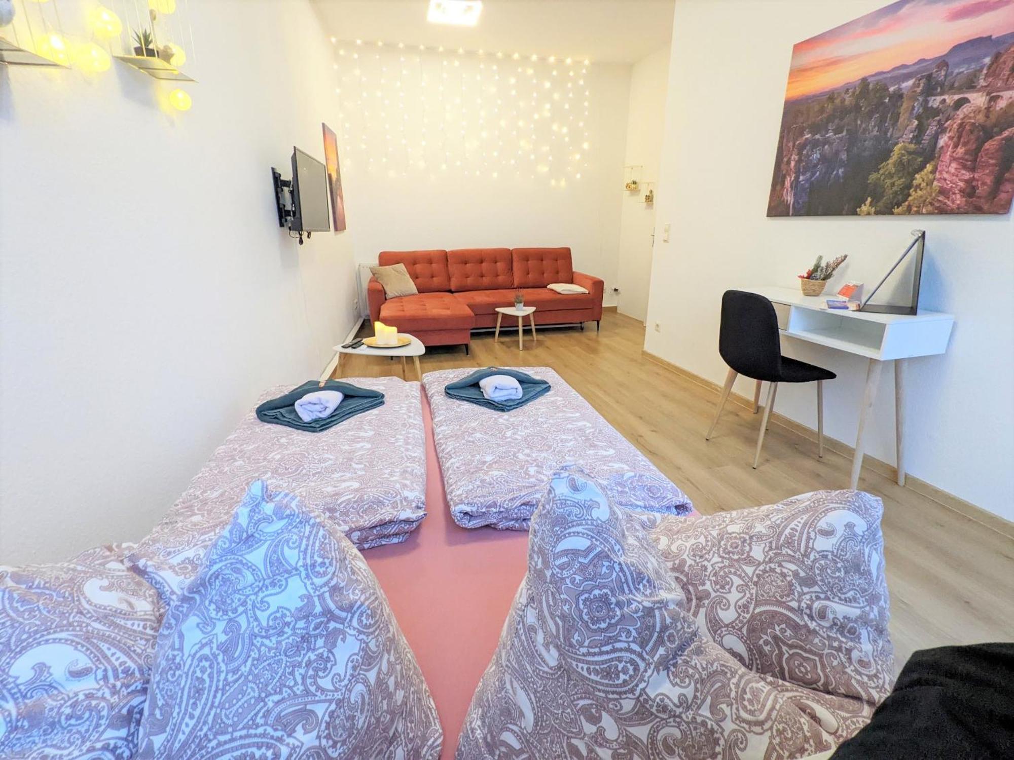 Uo2 - Urlaubsmagie - Garten, Whirlpool, Sauna Διαμέρισμα Sebnitz Εξωτερικό φωτογραφία